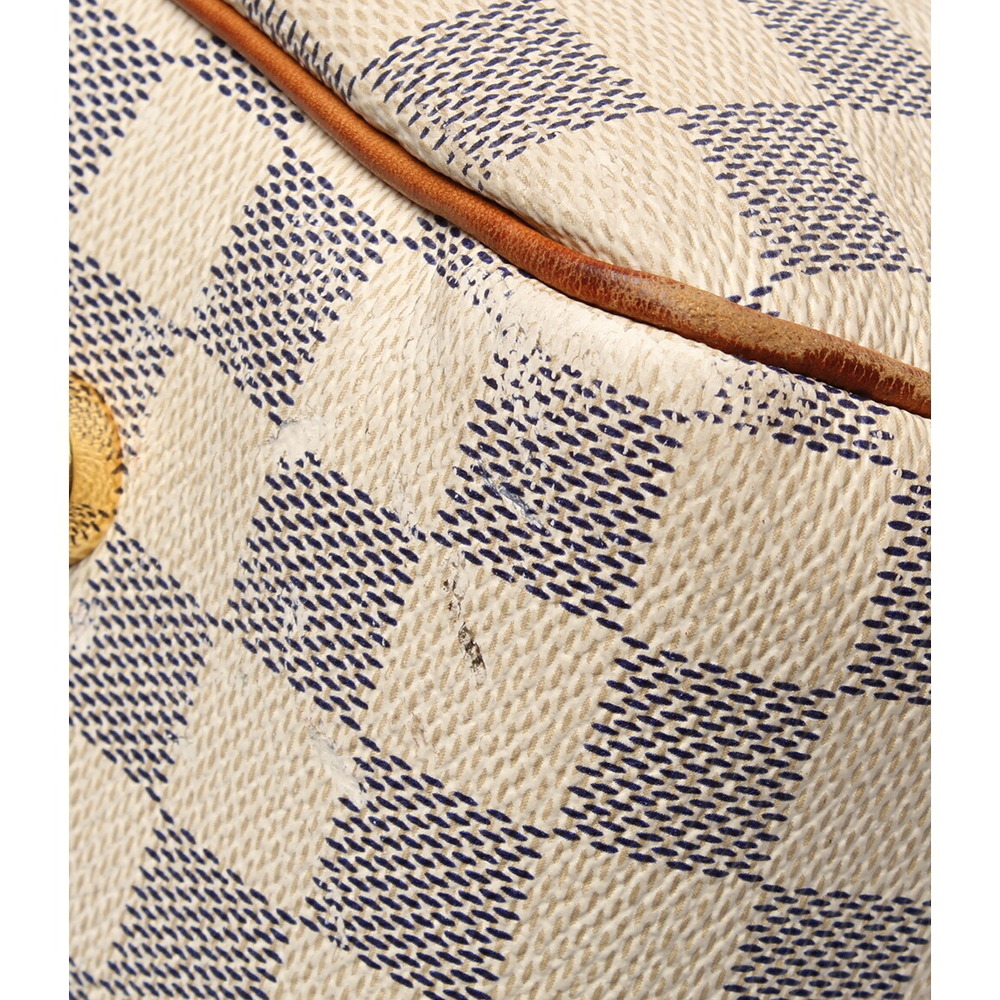 Louis Vuitton Bag White Tote Damier Figerie Azur - Picture 6 of 6